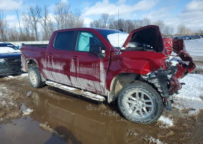 2021 Chevrolet Silverado K1500 Rst, daño Frontal, Copart lote 76140295, foto 4 de 6
