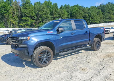 2021 Chevrolet Silverado K1500 Lt Trail Boss, Front End damage, Copart lot 59694946