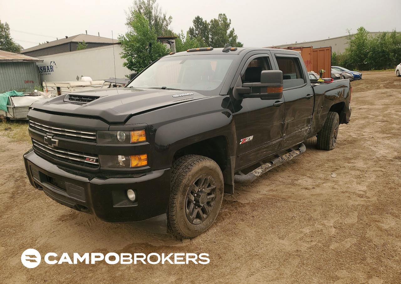 2019 Chevrolet Silverado K2500 Heavy Duty Lt, Side damage, Copart lot 61001796