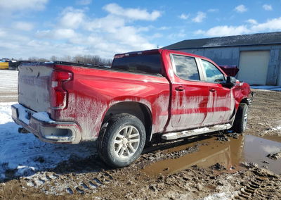 2021 Chevrolet Silverado K1500 Rst, daño Frontal, Copart lote 76140295, foto 3 de 6