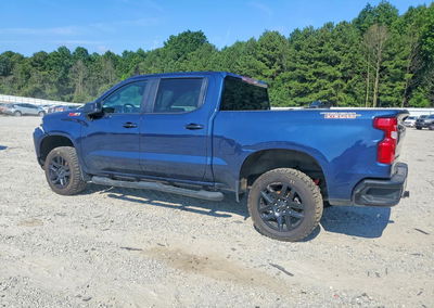 2021 Chevrolet Silverado K1500 Lt Trail Boss, Front End damage, Copart lot 59694946, photo 2 of 6
