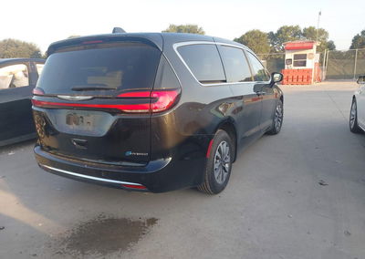 2023 Chrysler Pacifica Hybrid Touring L, пошкодження: Передня частина, Iaai лот 45818885, фото 4 з 6