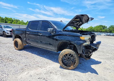 2020 Chevrolet Silverado K1500 Custom, uszkodzenie: Przód, Copart lot 56173286, zdjęcie 4 z 6