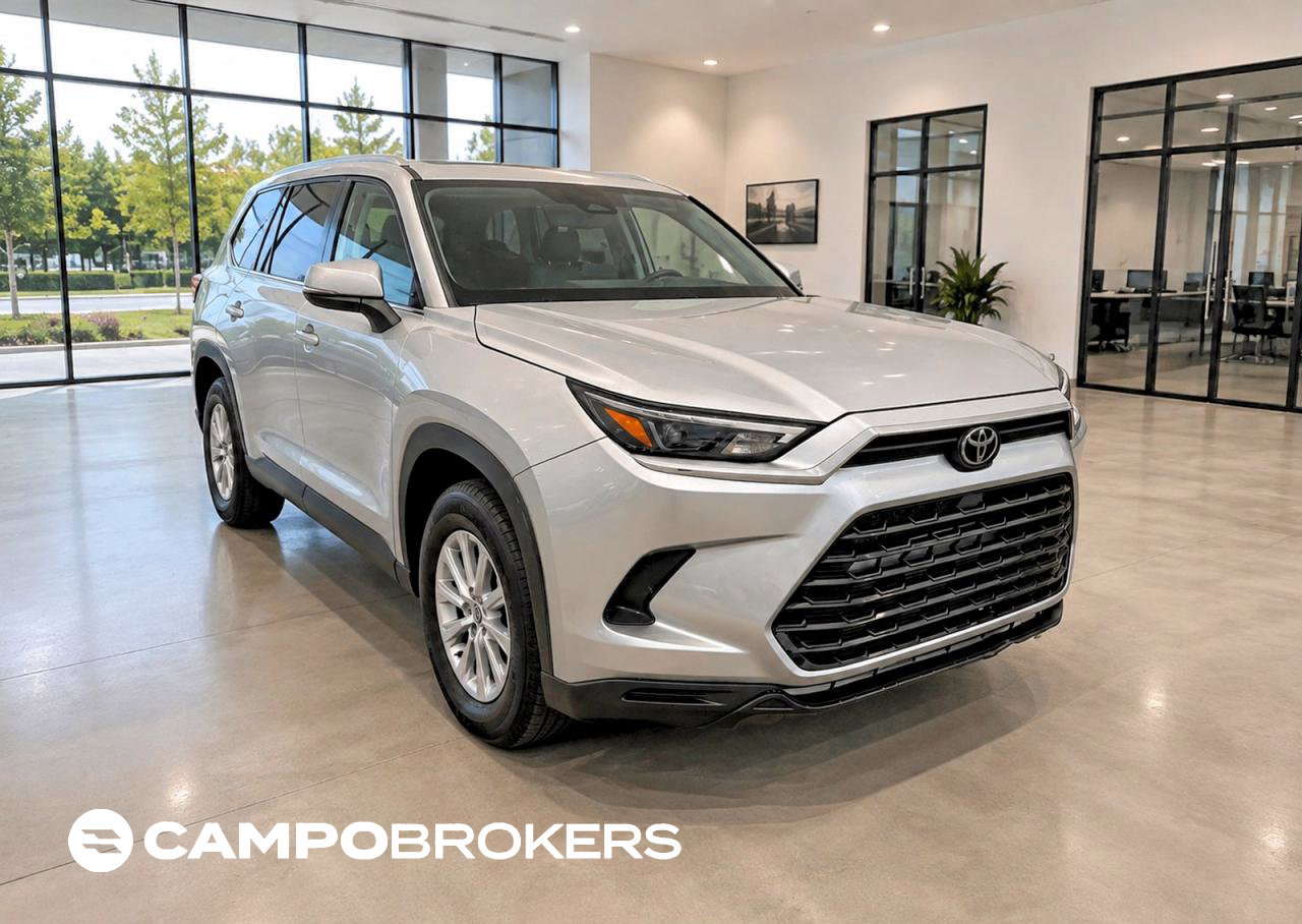 2025 Toyota Grand Highlander Xle, daño Abolladuras/rayones menores, Copart lote 64684826