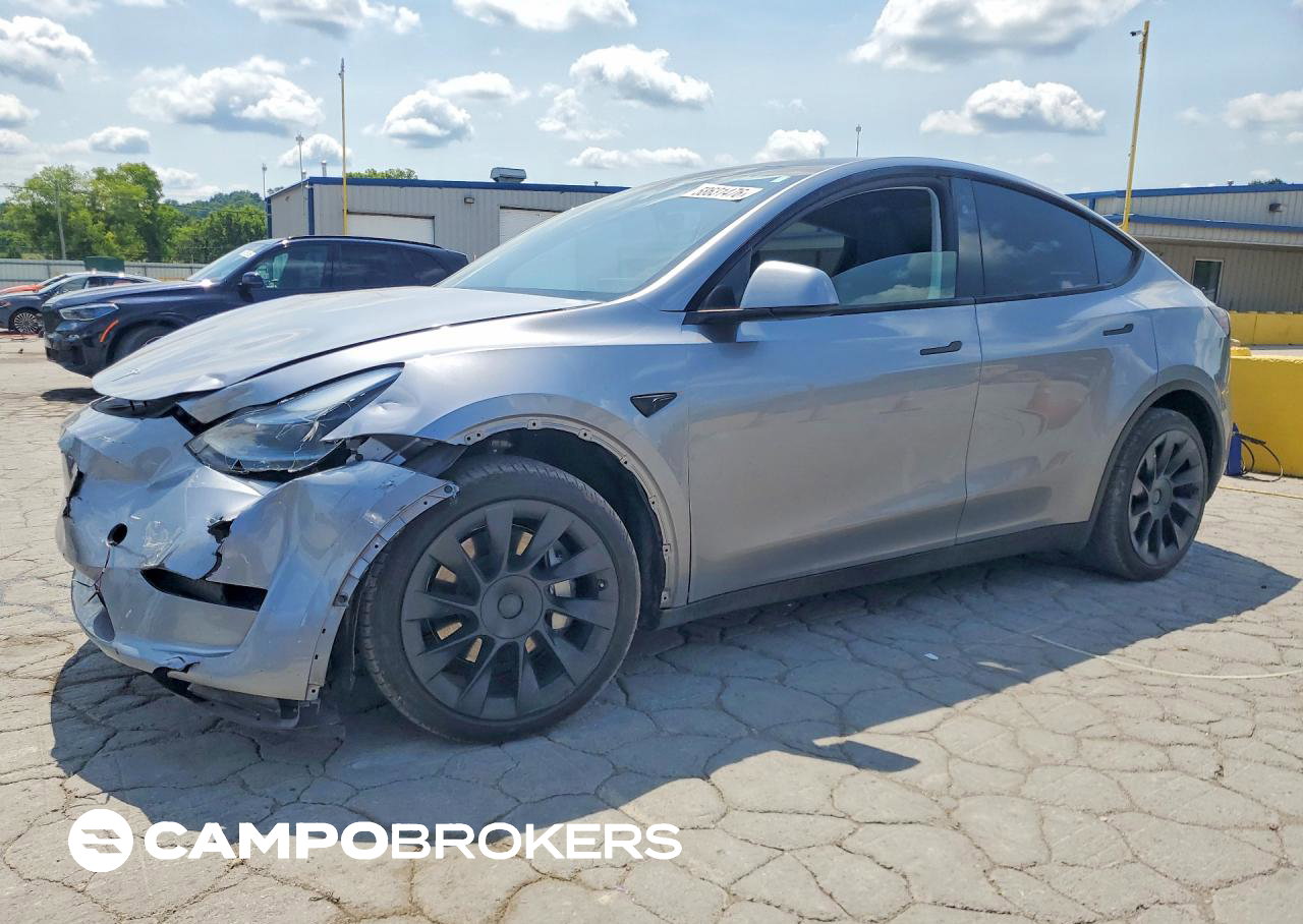2024 Tesla Model Y, uszkodzenie: Przód, Copart lot 58631476