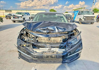 2020 Honda Civic Lx, daño Frontal, Copart lote 59898666, foto 5 de 14