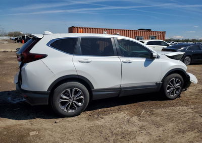2022 Honda Cr-v Exl, Front End damage, Copart lot 50508186, photo 3 of 15