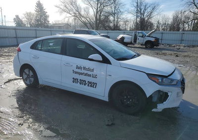 2020 Hyundai Ioniq Blue, daño Frontal, Copart lote 77557515, foto 4 de 6