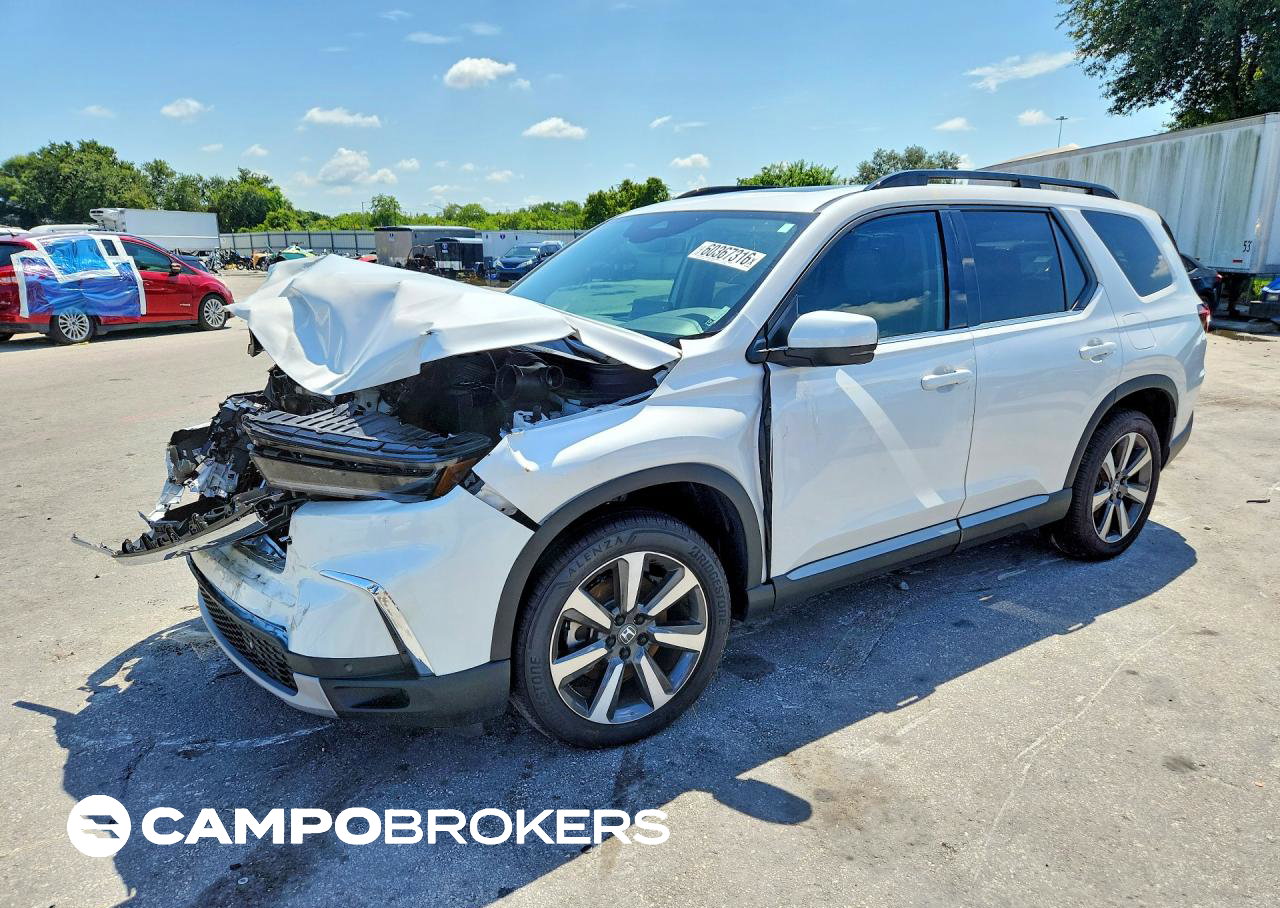 2025 Honda Pilot Touring, uszkodzenie: Przód, Copart lot 60367316