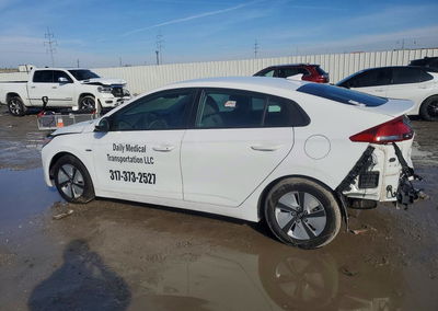 2020 Hyundai Ioniq Blue, daño Frontal, Copart lote 77557515, foto 2 de 6