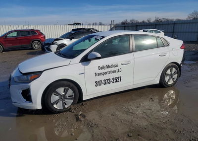 2020 Hyundai Ioniq Blue, daño Frontal, Copart lote 77557515