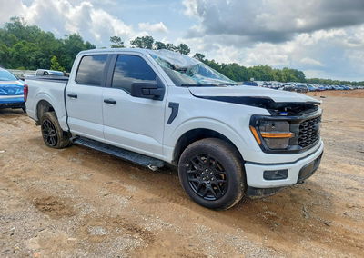 2025 Ford F150 Stx, пошкодження: Дах, Copart лот 58638596, фото 4 з 6