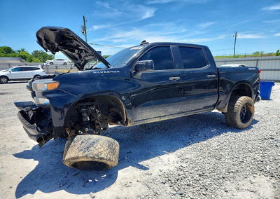 2020 Chevrolet Silverado K1500 Custom, daño Frontal, Copart lote 56173286