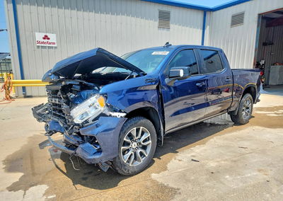 2023 Chevrolet Silverado K1500 Rst, daño Frontal, Copart lote 62631896