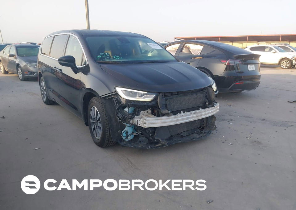 2023 Chrysler Pacifica Hybrid Touring L, пошкодження: Передня частина, Iaai лот 45818885