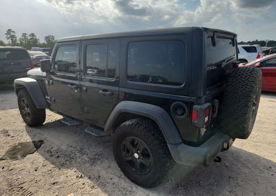 2020 Jeep Wrangler Unlimited Sport, daño Lateral, Copart lote 58919326, foto 2 de 13