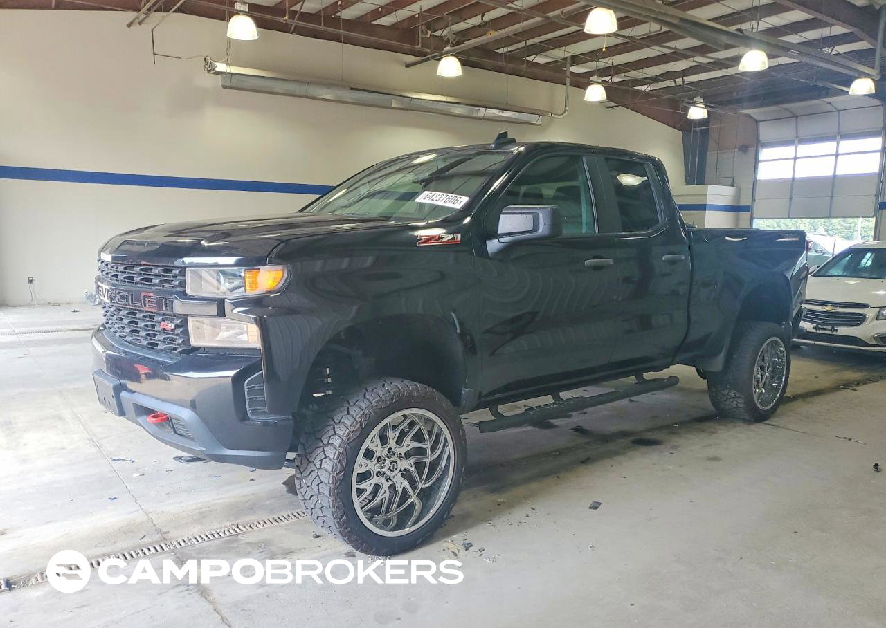 2019 Chevrolet Silverado K1500 Trail Boss Custom, пошкодження: Механічні, Copart лот 64237606