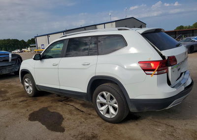 2019 Volkswagen Atlas Se, daño Trasero, Copart lote 62592436, foto 2 de 6