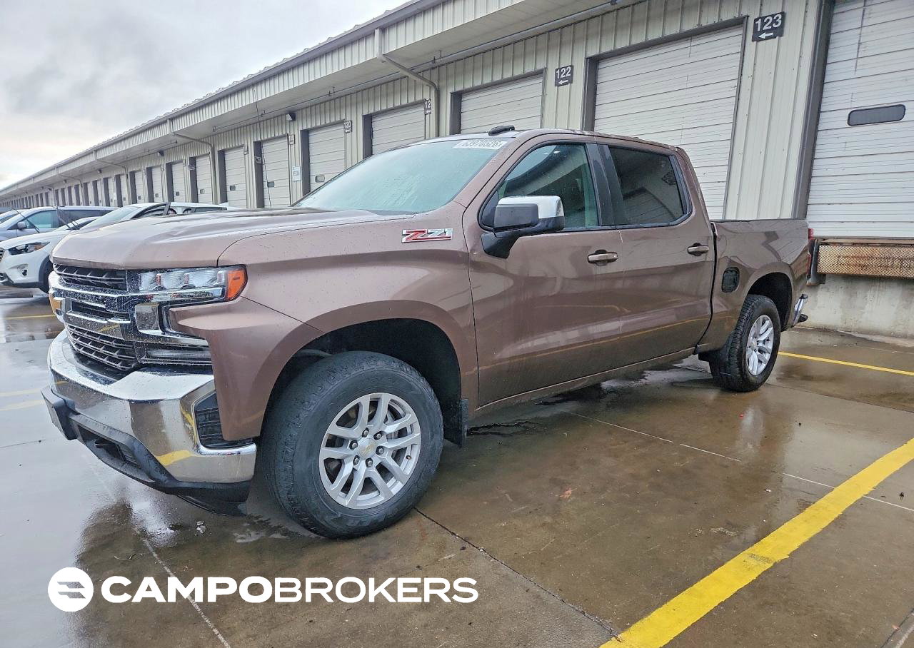 2019 Chevrolet Silverado K1500 Lt, Top/Roof damage, Copart lot 63970526