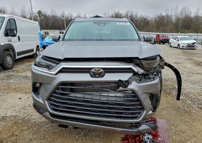 2025 Toyota Grand Highlander Le, Front End damage, Copart lot 95193985, photo 5 of 6