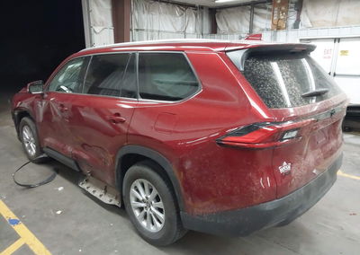2024 Toyota Grand Highlander Xle, Left Side damage, Iaai lot 45444041, photo 3 of 6