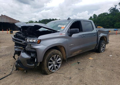 2021 Chevrolet Silverado K1500 Rst, Front End damage, Copart lot 53103426