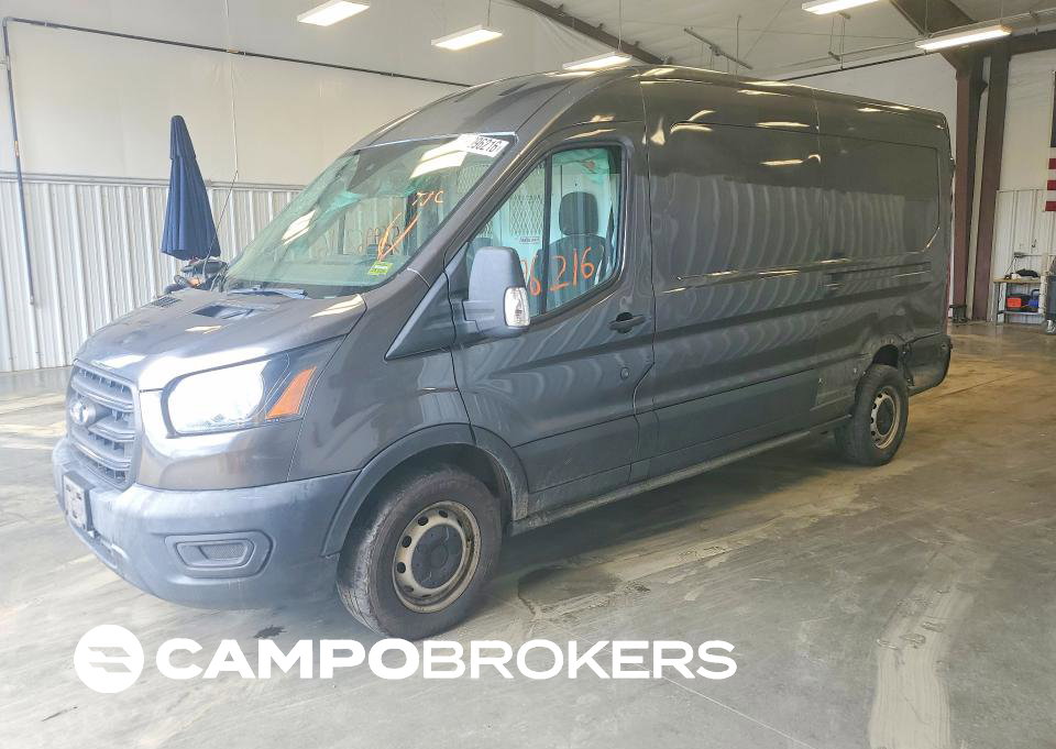 2020 Ford Transit 250 Delivery Van, uszkodzenie: Bok, Copart lot 56996216