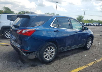 2020 Chevrolet Equinox Lt, daño Trasero, Copart lote 63843076, foto 3 de 15