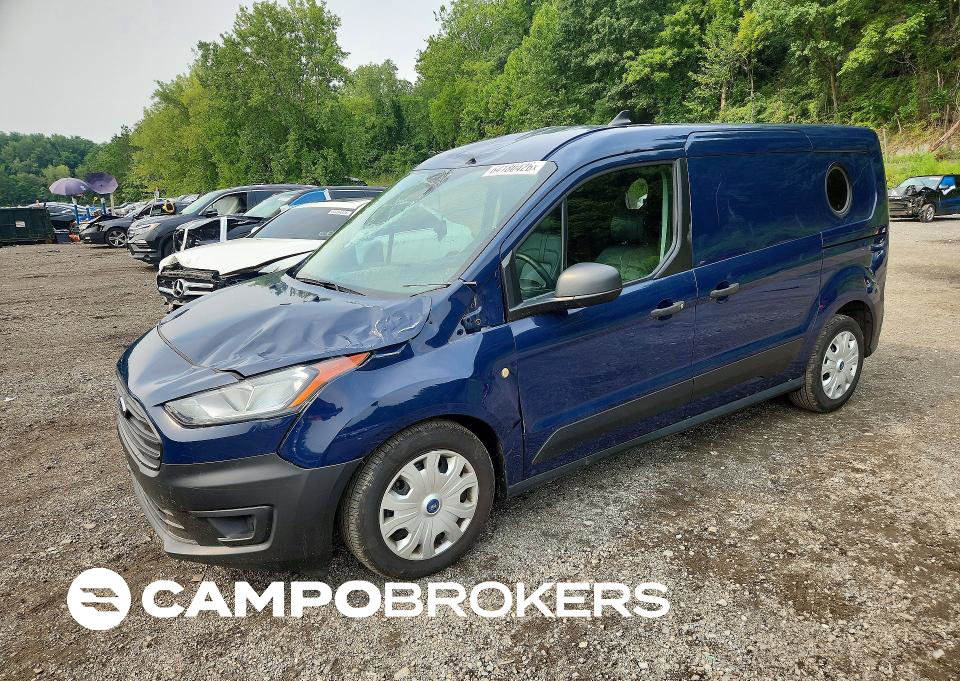 2020 Ford Transit Connect Xl, пошкодження: Передня частина, Copart лот 64180426