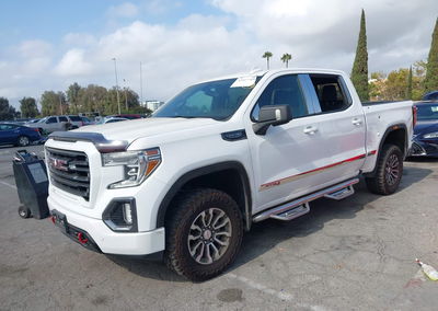 2021 Gmc Sierra 1500 4wd  Short Box At4, Theft damage, Iaai lot 45517709, photo 2 of 16