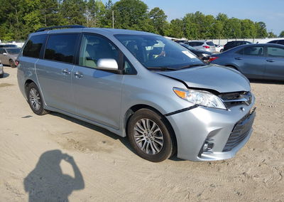 2019 Toyota Sienna Xle 8 Passenger, daño Frontal, Iaai lote 45505782