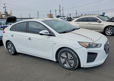 2019 Hyundai Ioniq Blue, daño Frontal, Copart lote 56088506, foto 4 de 6