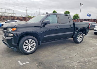 2021 Chevrolet Silverado C1500 Custom, Rear End damage, Copart lot 59189306