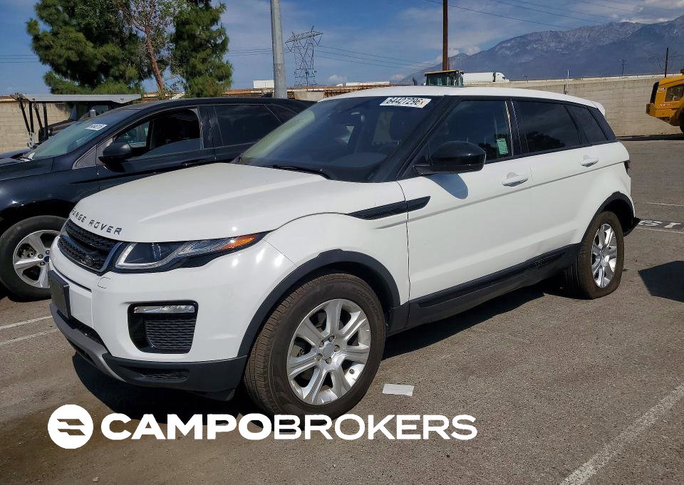 2019 Land Rover Range Rover Evoque Se, daño Trasero, Copart lote 64427296
