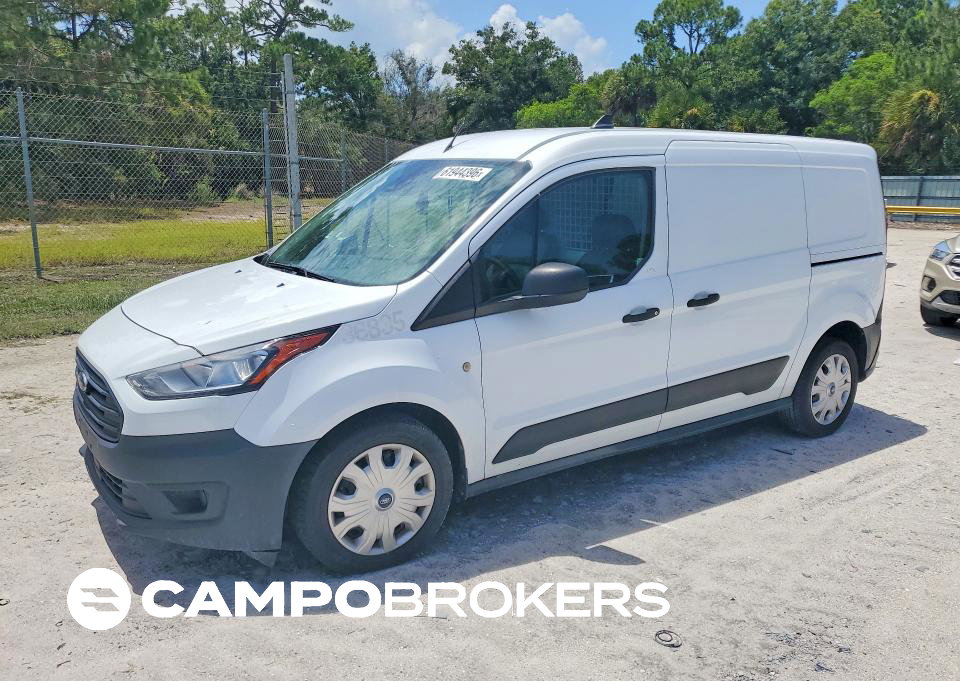 2022 Ford Transit Connect Xl Delivery Van, uszkodzenie: Drobne wgniecenia/zarysowania, Copart lot 61944396