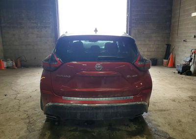 2020 Nissan Murano Sl, daño Frontal, Copart lote 78726845, foto 6 de 14