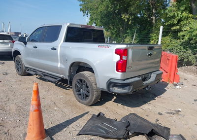 2021 Chevrolet Silverado 1500 4wd  Short Bed Lt Trail Boss, daño Theft, Iaai lote 45766479, foto 3 de 6