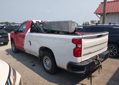 2021 Chevrolet Silverado 1500 2wd  Long Bed Wt, uszkodzenie: Przód, Iaai lot 45505595, zdjęcie 3 z 17
