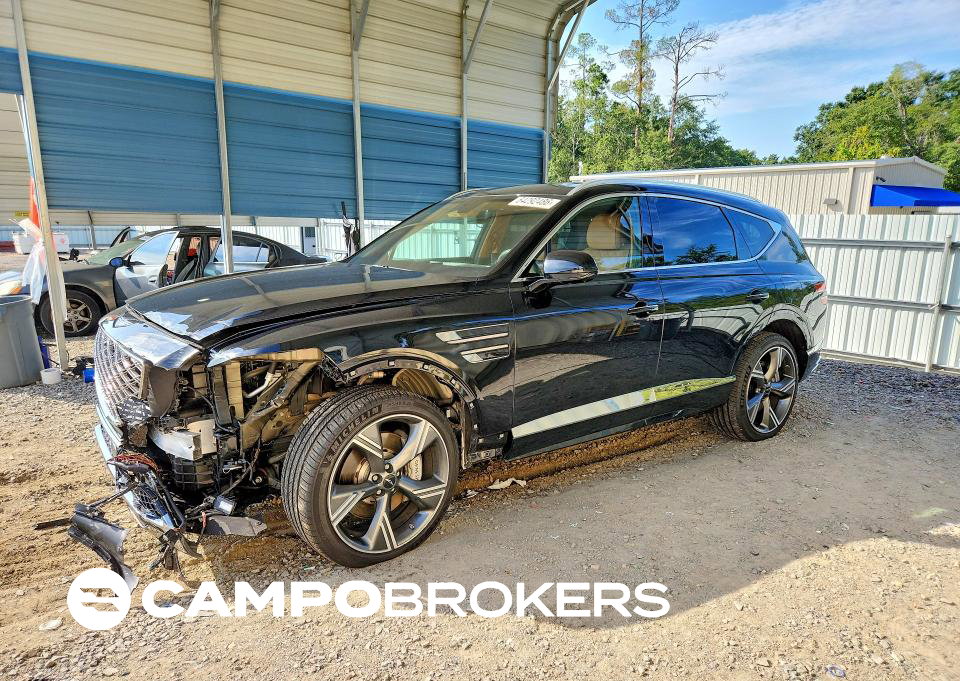 2025 Genesis Gv80 Prestige, uszkodzenie: Przód, Copart lot 64292486