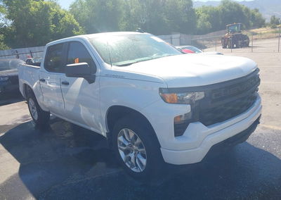 2024 Chevrolet Silverado 1500 2wd  Short Bed Custom, daño Trasero, Iaai lote 45354995