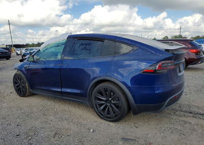 2022 Tesla Model X, Front End damage, Copart lot 47130786, photo 2 of 14