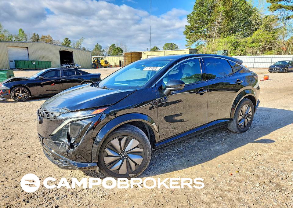 2023 Nissan Ariya Engage, Front End damage, Copart lot 47930826
