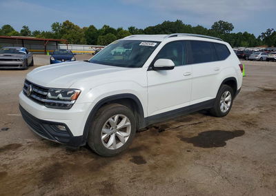 2019 Volkswagen Atlas Se, daño Trasero, Copart lote 62592436