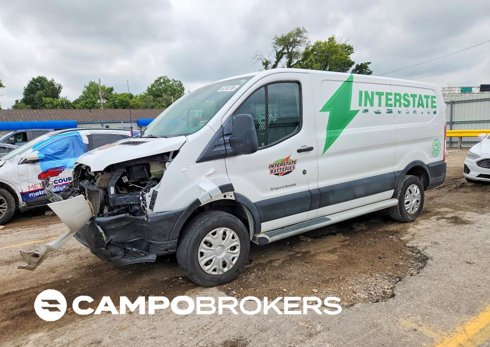 2019 Ford Transit 250 Delivery Van, Front End damage, Copart lot 62292796