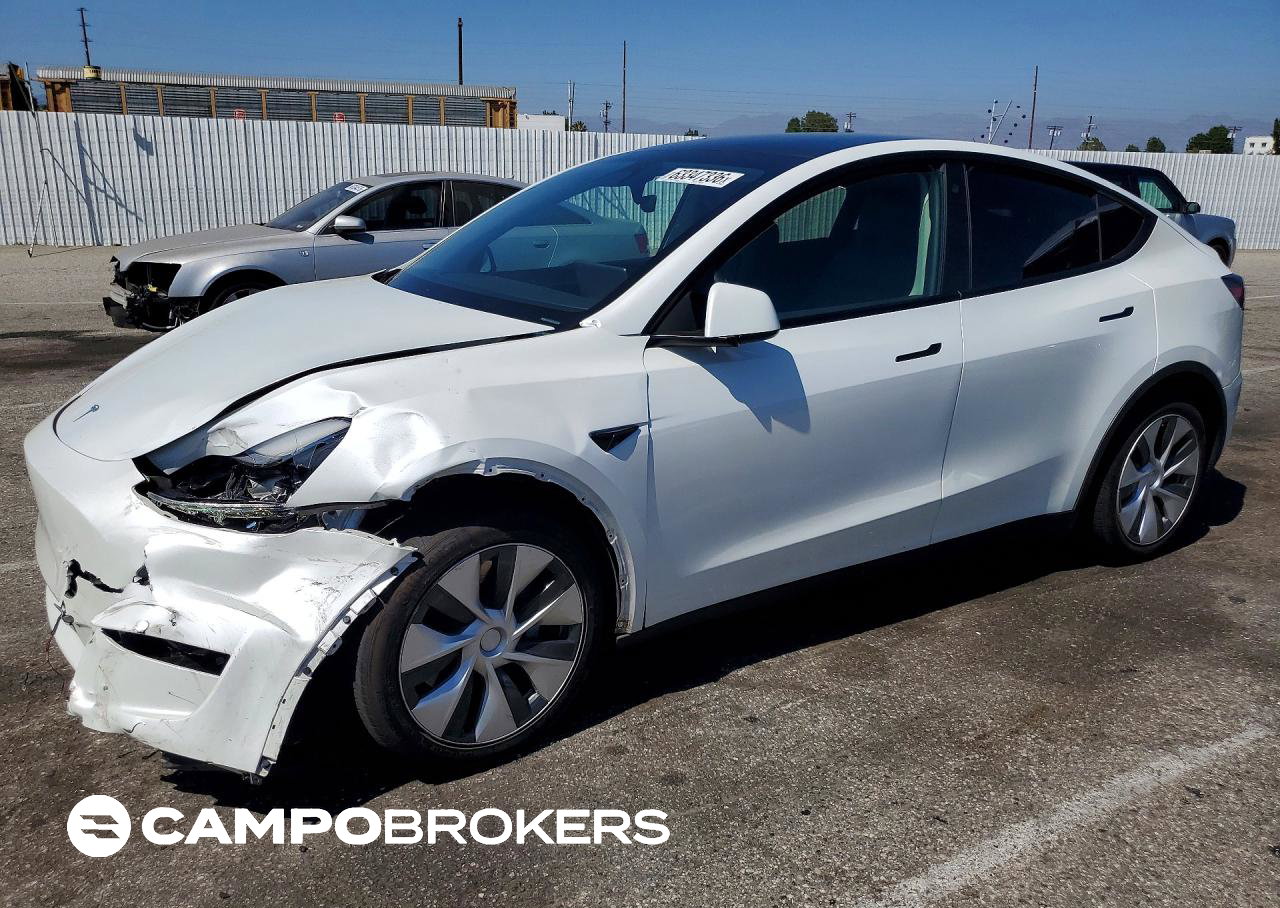 2023 Tesla Model Y, uszkodzenie: Przód, Copart lot 63347336