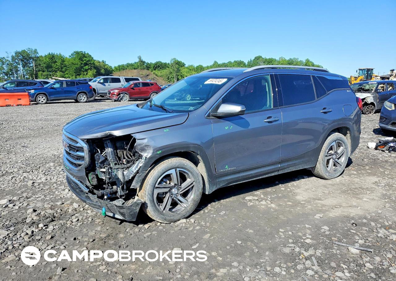 2021 Gmc Terrain, Front End damage, Copart lot 58424246
