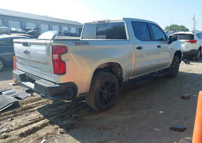 2021 Chevrolet Silverado 1500 4wd  Short Bed Lt Trail Boss, daño Theft, Iaai lote 45766479, foto 4 de 6