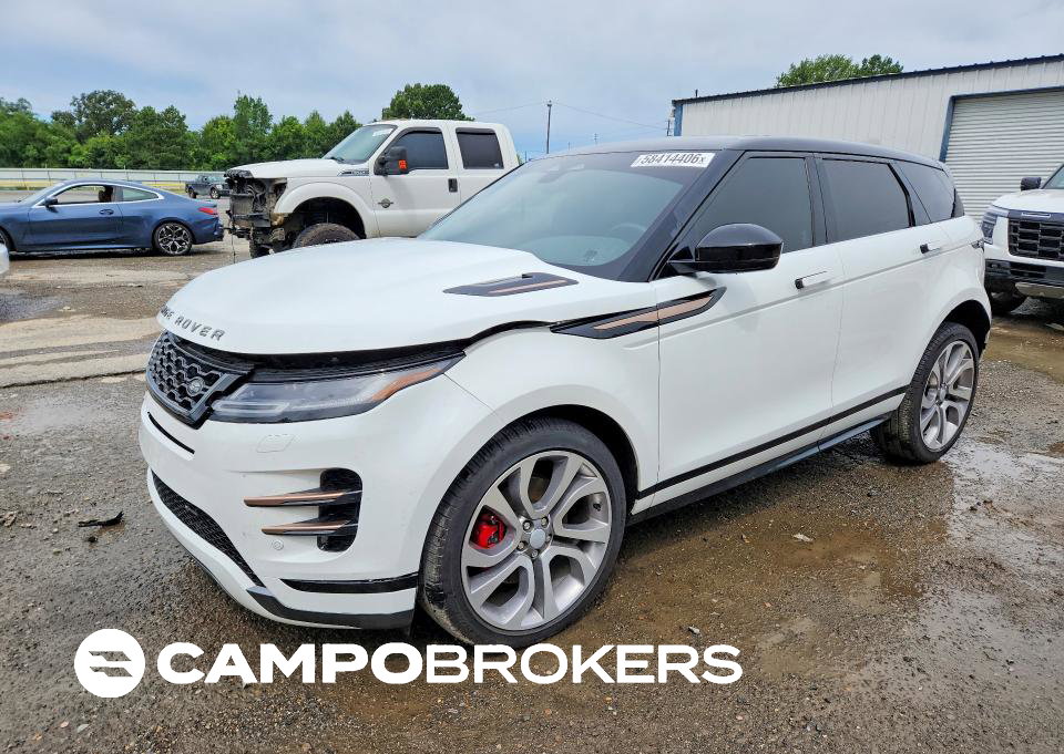 2022 Land Rover Range Rover Evoque R-dynamic Se, uszkodzenie: Przód, Copart lot 58414406