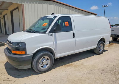 2024 Chevrolet Express 2500 Cargo Delivery Van, uszkodzenie: Zalanie, Copart lot 61048246