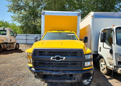 2022 Gm Gm515 Box Truck, daño Frontal, Copart lote 59637716, foto 5 de 6